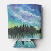 水彩夜景、天の川 缶クーラー (裏面)