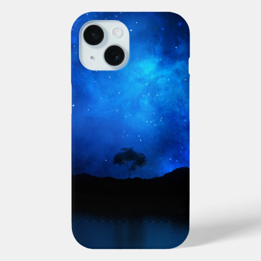 水彩夜空iPhone / iPadケース Case-Mate iPhoneケース (裏面)