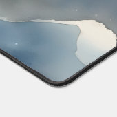 水彩夜間マウスデスクパッド デスクマット (コーナー)