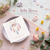 水彩夢想家の赤ちゃんシャワー スタンダードカクテルナプキン