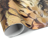 水彩大ひまわりコレクシエレガントョン ラッピングペーパー (ロールコーナー)