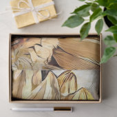 水彩大ひまわりコレクシエレガントョン 薄葉紙 (ギフト)