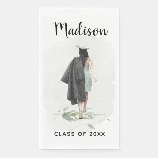 水彩大学の卒業あなたの名前グラードパーティー (正面)