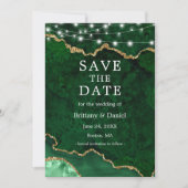 水彩大理石ゲートGeodeライト写真 セーブザデート (正面)