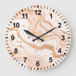 水彩大理石壁時計 ラージ壁時計