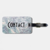 水彩大理石荷札 ラゲッジタグ (裏面横)