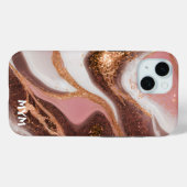 水彩大理石iphone 15ケースCase-Mate Case-Mate iPhoneケース (裏面 (横))