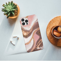 水彩大理石iphone 15ケースCase-Mate