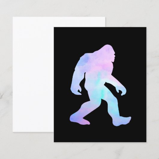 水彩大足 (正面/裏面)