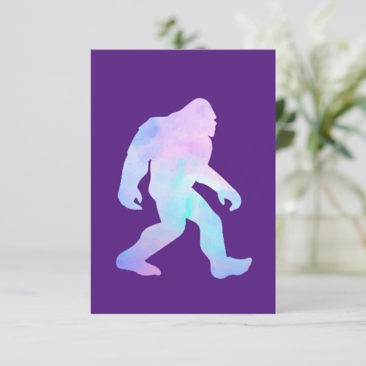 水彩大足 招待状 (スタンド正面)