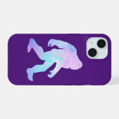 水彩大足 iPhone 15ケース (裏面横)