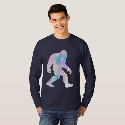水彩大足 Tシャツ (正面フル)