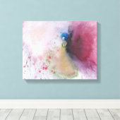 水彩天使 キャンバスプリント (インサイチュ (ウッドフロア))