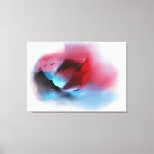 水彩天然山鳥サンセット絵画ズ キャンバスプリント (正面)