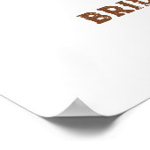 水彩女性のカーボーイブーツブライダルシャワーへようこそ ポスター (角)