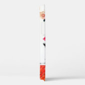 水彩女性ポートレート型 Case-Mate iPhoneケース (裏面 / 右)