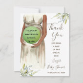 水彩妊婦、EOSリップ・バーム・シャワー・プレイ ノートカード (正面)