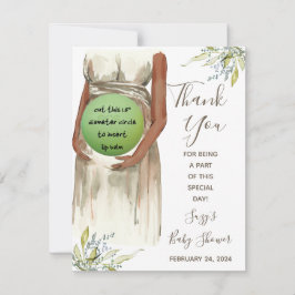 水彩妊婦、EOSリップ・バーム・シャワー・プレイ ノートカード