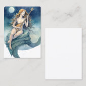 水彩妖精の夜 名刺 (正面/裏面)