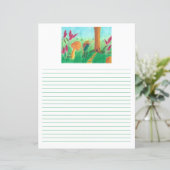 水彩妖精の文房具またはストーリーシート (スタンド正面)