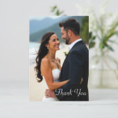 水彩威厳のあるMiaビーチサンキューカード サンキューカード (スタンド正面)