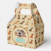 水彩子犬パウィティドッグ誕生日 フェイバーボックス (裏面)