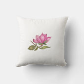 水彩孔雀 クッション (裏面)