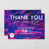 水彩宇宙ありがとうメディア挿入 (正面/裏面)