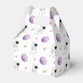 水彩宇宙銀河系宇宙飛行士誕生日 フェイバーボックス (裏面サイド)