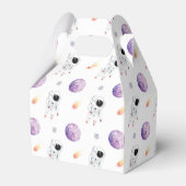 水彩宇宙銀河系宇宙飛行士誕生日 フェイバーボックス (正面サイド)