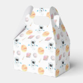 水彩宇宙銀河系宇宙飛行士誕生日 フェイバーボックス (裏面サイド)