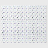 水彩宇宙銀河系宇宙飛行士 ラッピングペーパー (フラット)