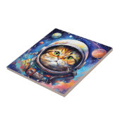 水彩宇宙飛行士キャットアドベンチャー タイル (側面)