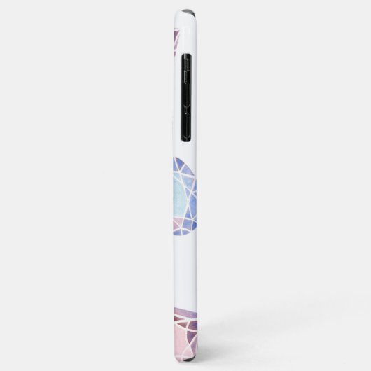 水彩宝石 Case-Mate iPhoneケース (裏面/左)