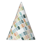 水彩宝絵を描石 パーティーハット (左)