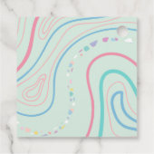 水彩宝虹と太陽 フェイバータグ (裏面)