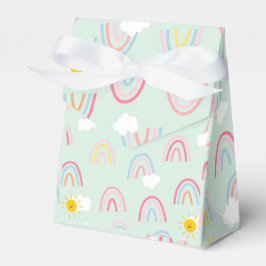 水彩宝虹と太陽 フェイバーボックス