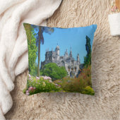 水彩宮殿 クッション (ブランケット)