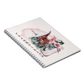 水彩寺日本の桜花 ノートブック (右側)