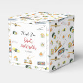 水彩寿司と刺身ありがとう フェイバーボックス (正面サイド)