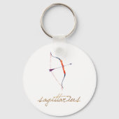 水彩射手座弓&矢印 キーホルダー (正面)