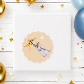 水彩射撃、 発砲スター&レインボーテール フェイバータグ