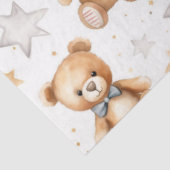 水彩小さなかわいいクマのスター子供部屋 薄葉紙 (詳細)