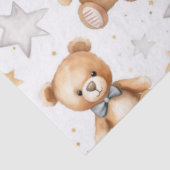 水彩小さなかわいいクマのスター子供部屋 薄葉紙 (詳細)