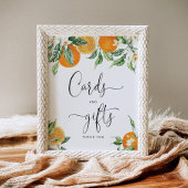 水彩小さなかわいこちゃんカードとギフトポスター ポスター