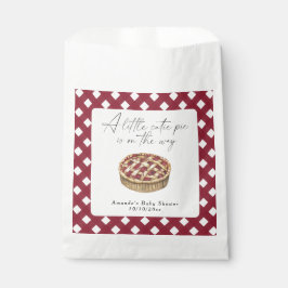 水彩小さなかわいこちゃんパイ赤ちゃんシャワー フェイバーバッグ