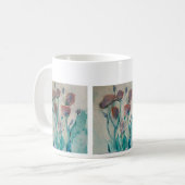 水彩小さな花 コーヒーマグカップ (正面左)
