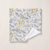 水彩小枝 バスタオルセット (ウォッシュタオル)