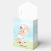 水彩少女ヒツジ赤ちゃんシャワーファーム フェイバーボックス (オープン)