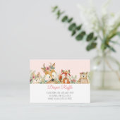 水彩少女ボホシカキツネバニーおむつラッフル エンクロージャーカード (スタンド正面)